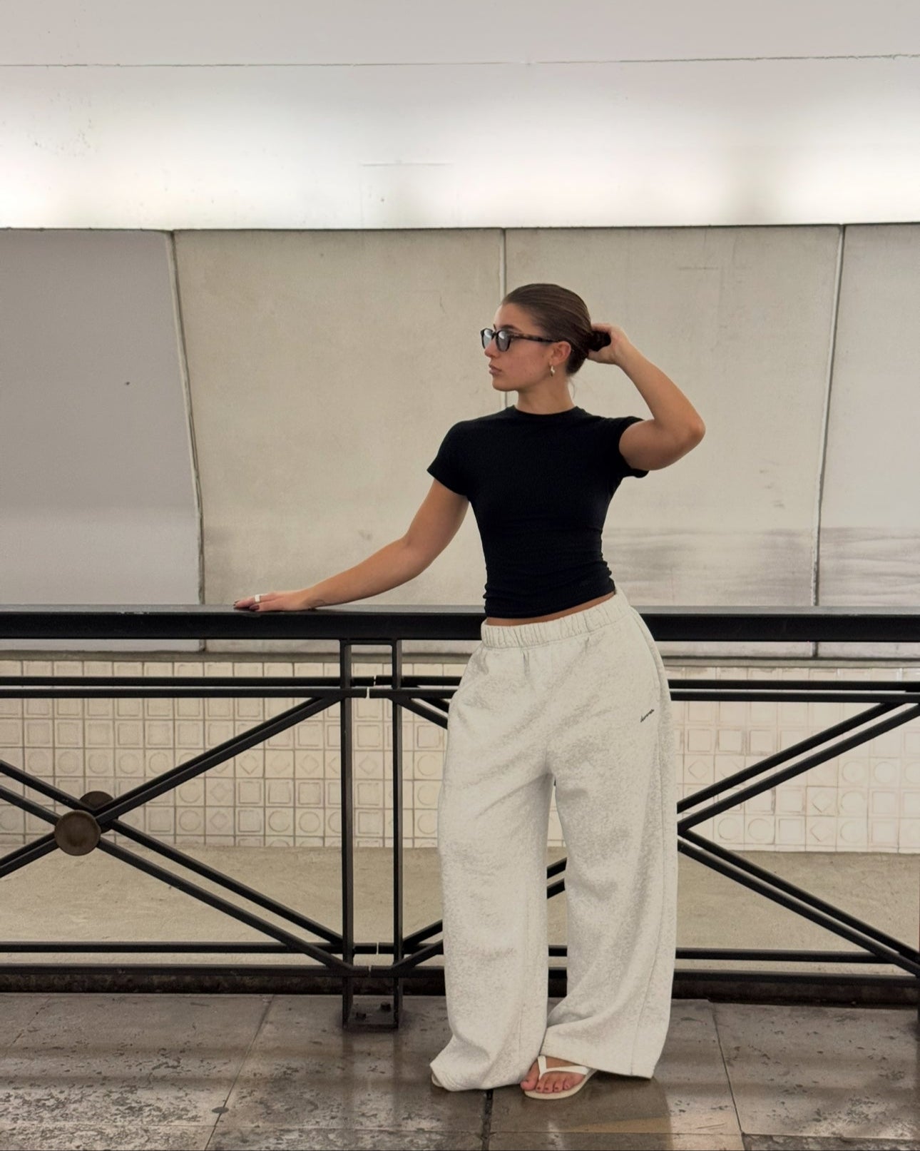 KLOUD® Everyday Wide leg Pant Heather Grey