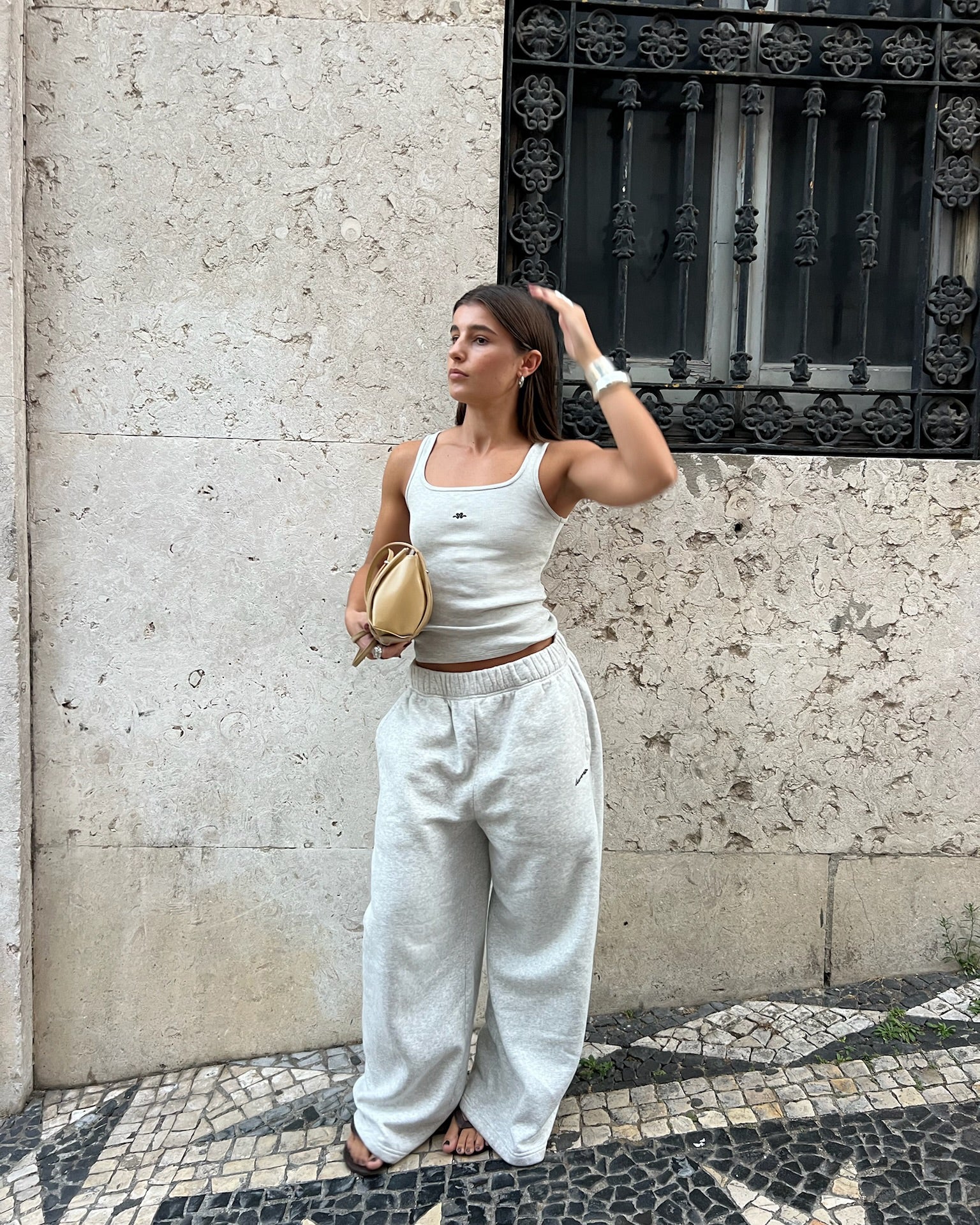 KLOUD® Everyday Wide leg Pant Heather Grey