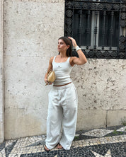 KLOUD® Everyday Wide leg Pant Heather Grey
