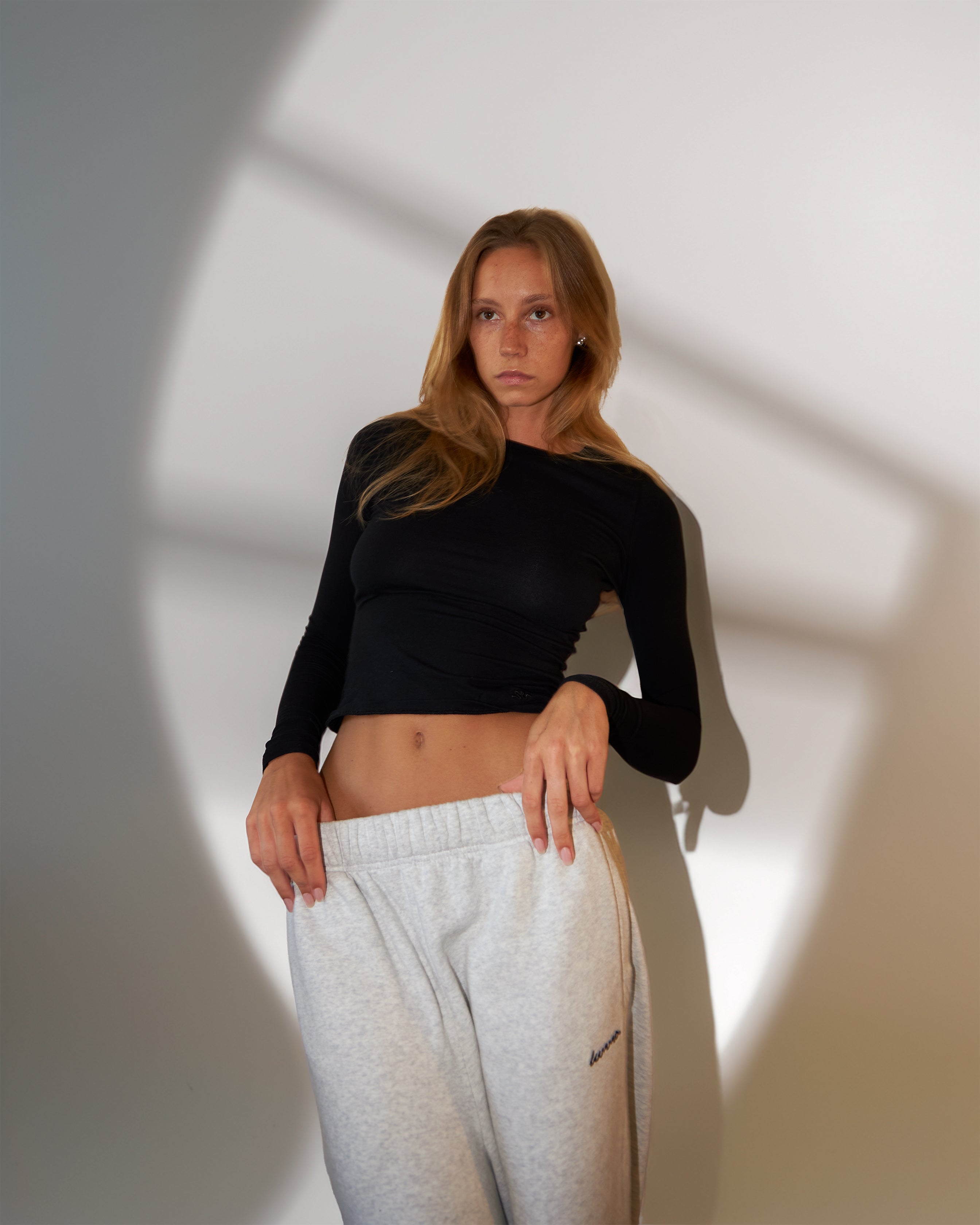 SADE® Ultra-soft Everyday Tee Long Sleeve Obsidian Beauty