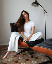 SADE® Ultra-Soft Everyday Tee Ivory White