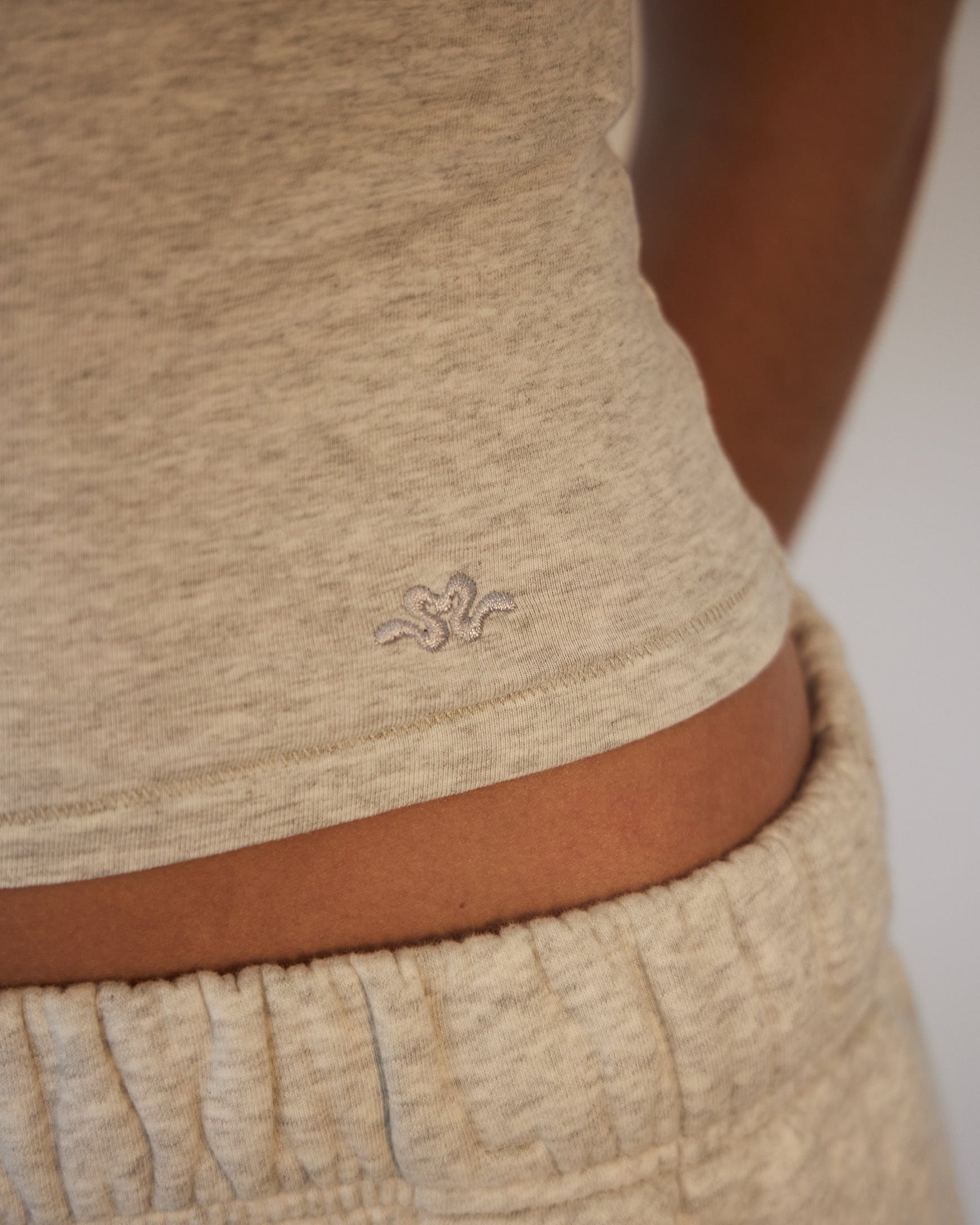 SADE® Ultra-Soft Everyday Tee Heather Grey