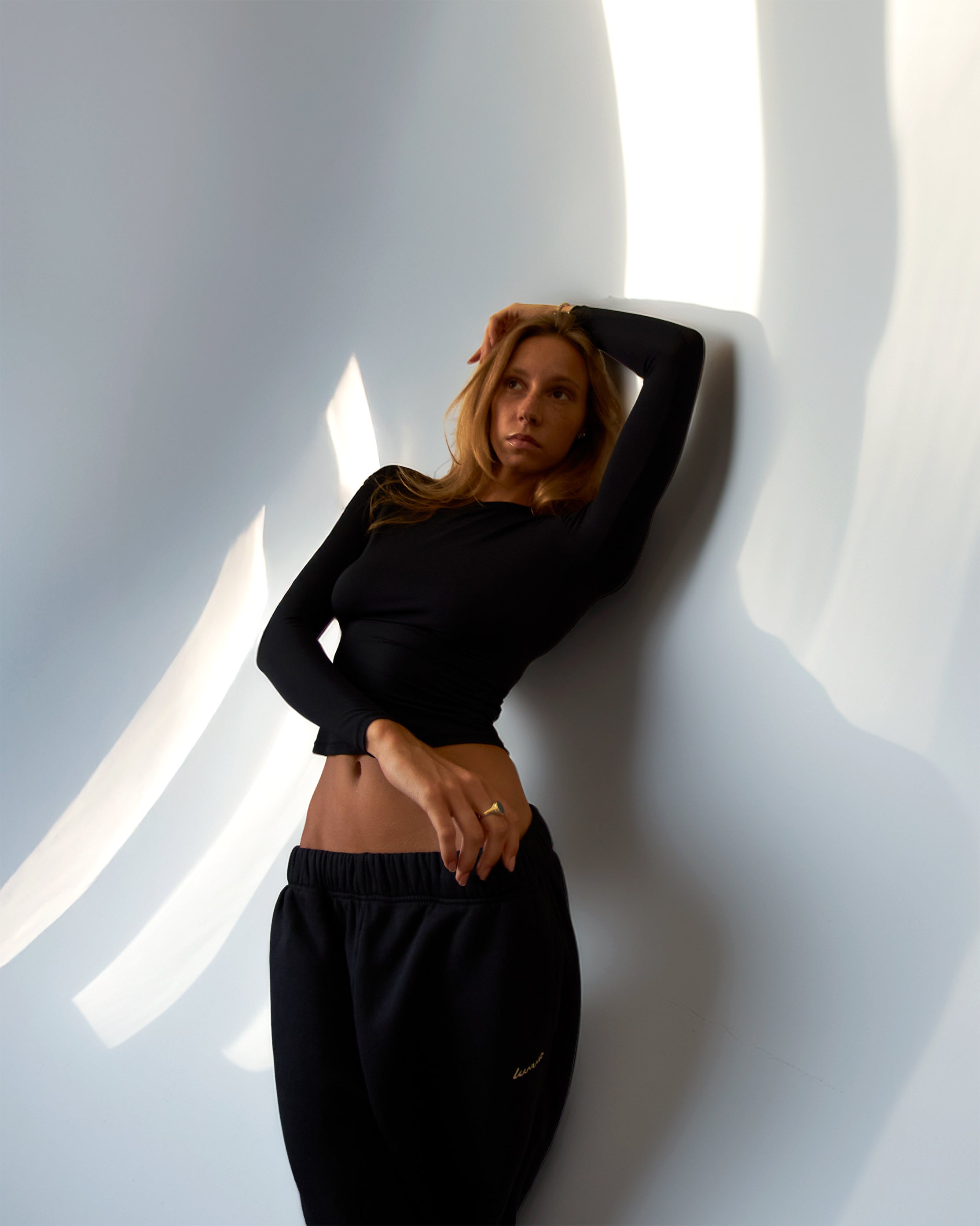 SILK SKIN® Sculpting Tee Long Sleeve Obsidian Beauty